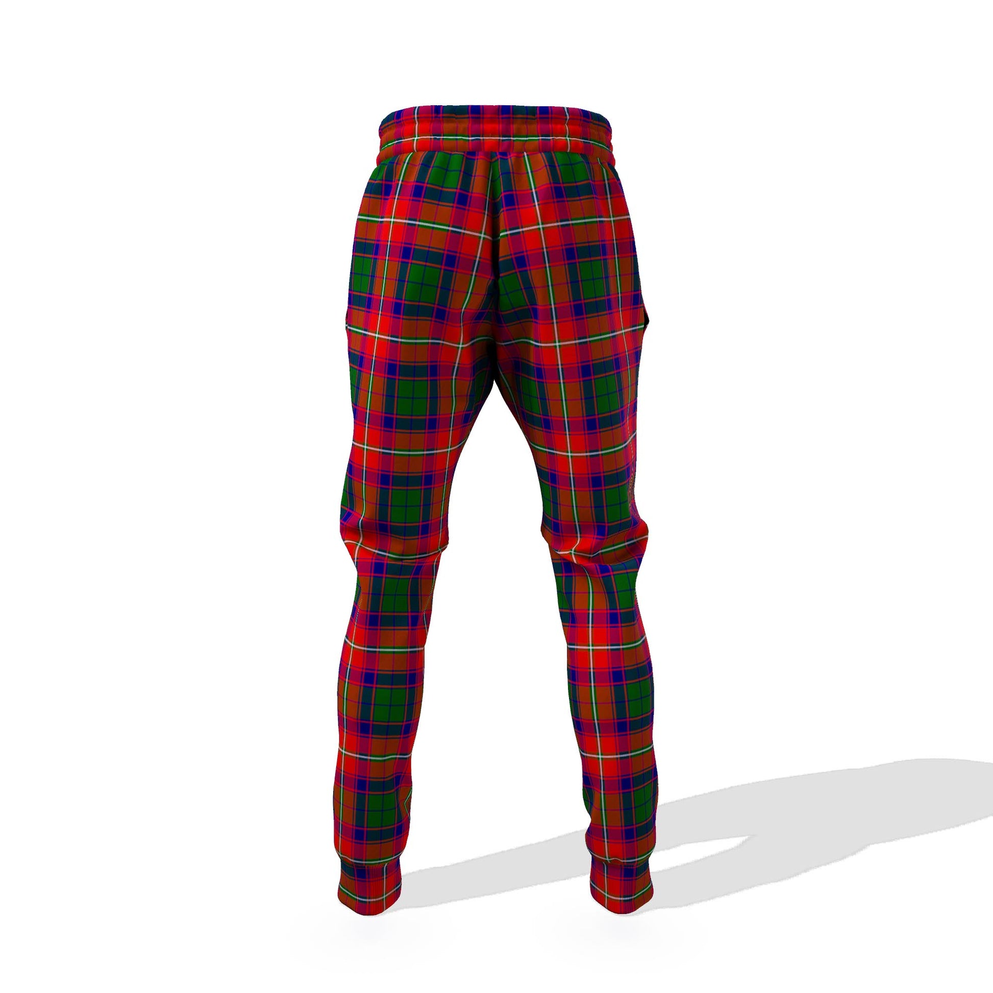 Wauchope Tartan Joggers Pants with Family Crest 6XL - Tartan Vibes Clothing