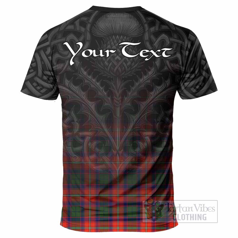 Wauchope Tartan T-Shirt with Family Crest Celtic Thistle Vibes - Tartan Vibes Clothing