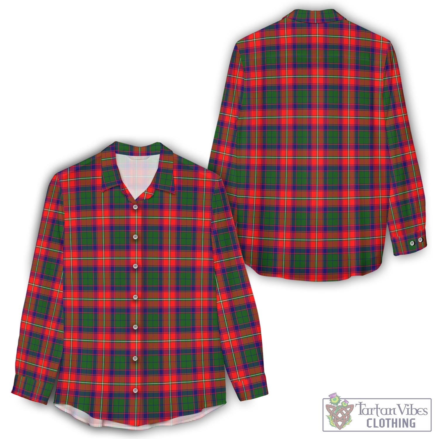 Wauchope Tartan Women's Casual Shirt - Tartan Vibes Clothing