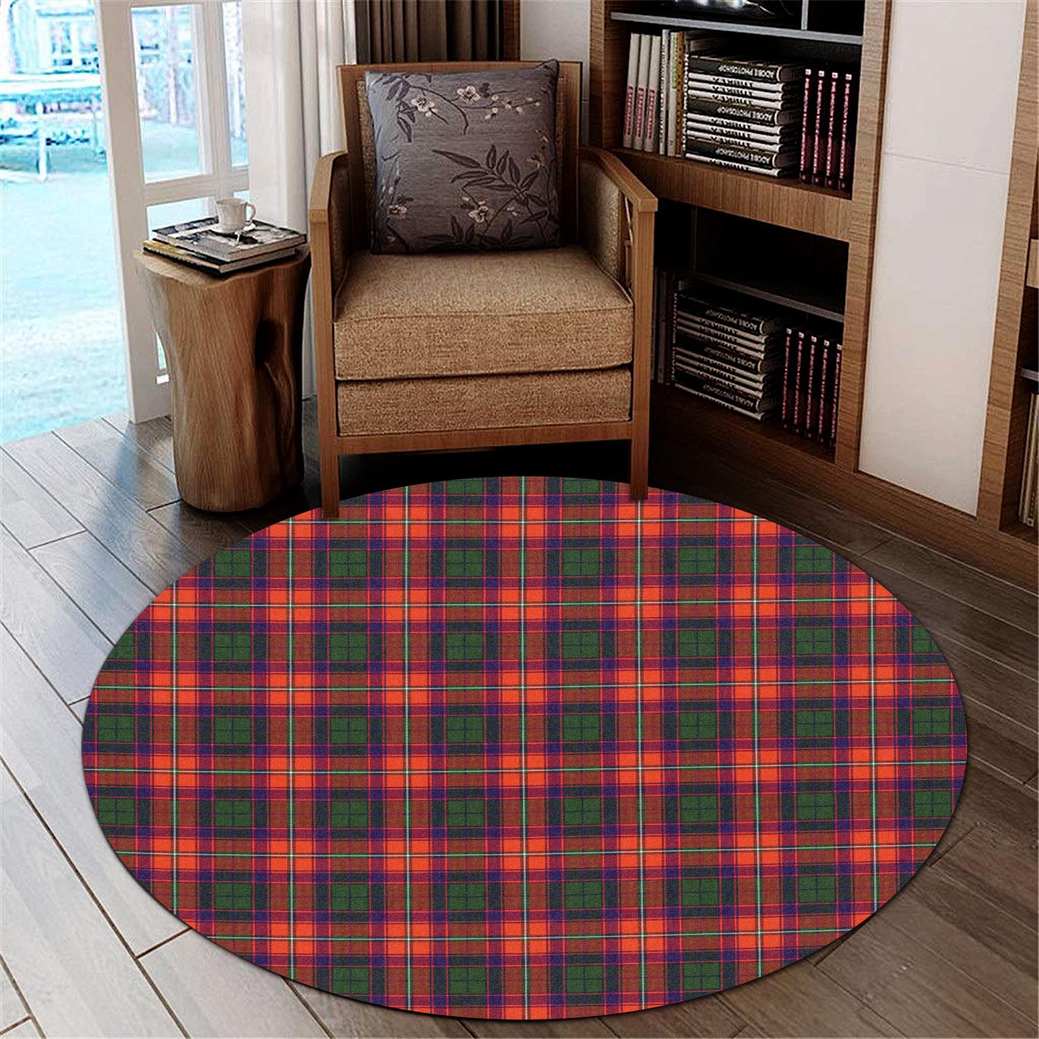Wauchope Tartan Round Rug - Tartan Vibes Clothing