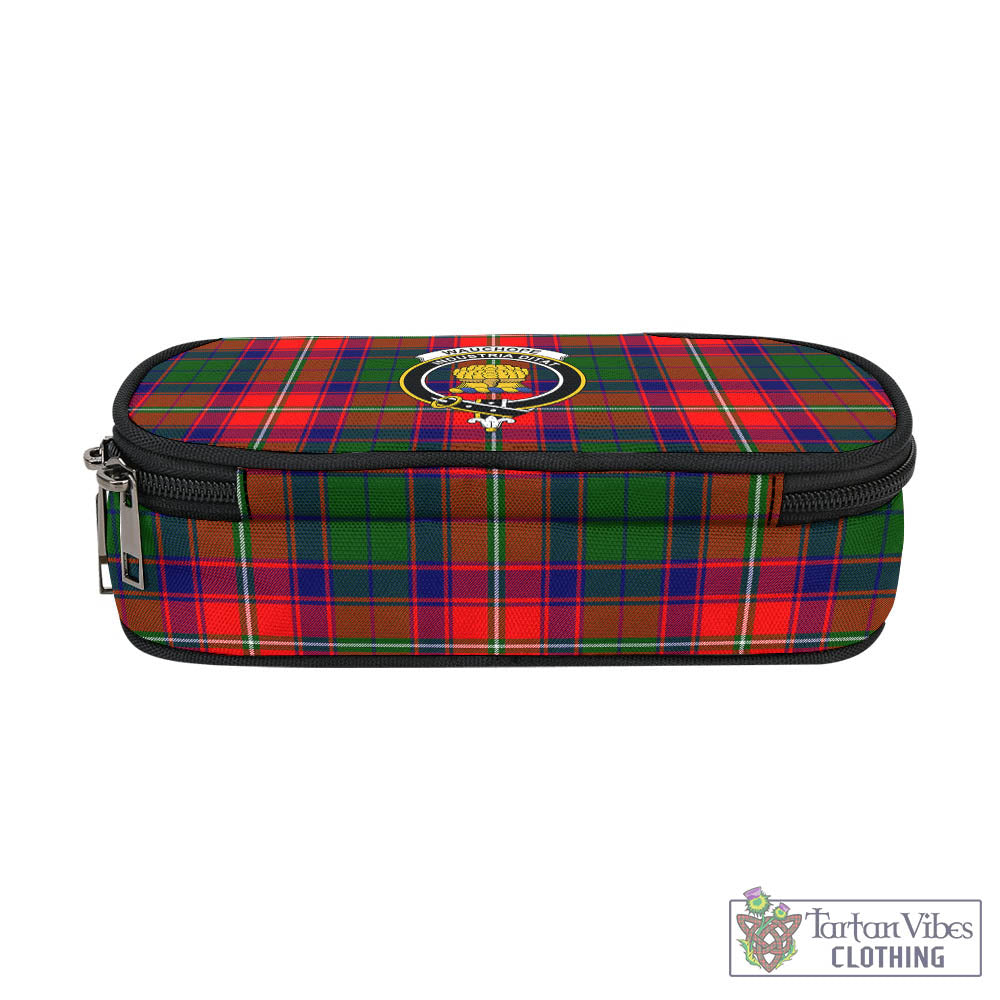Wauchope Tartan Pen and Pencil Case with Family Crest - Tartan Vibes Clothing