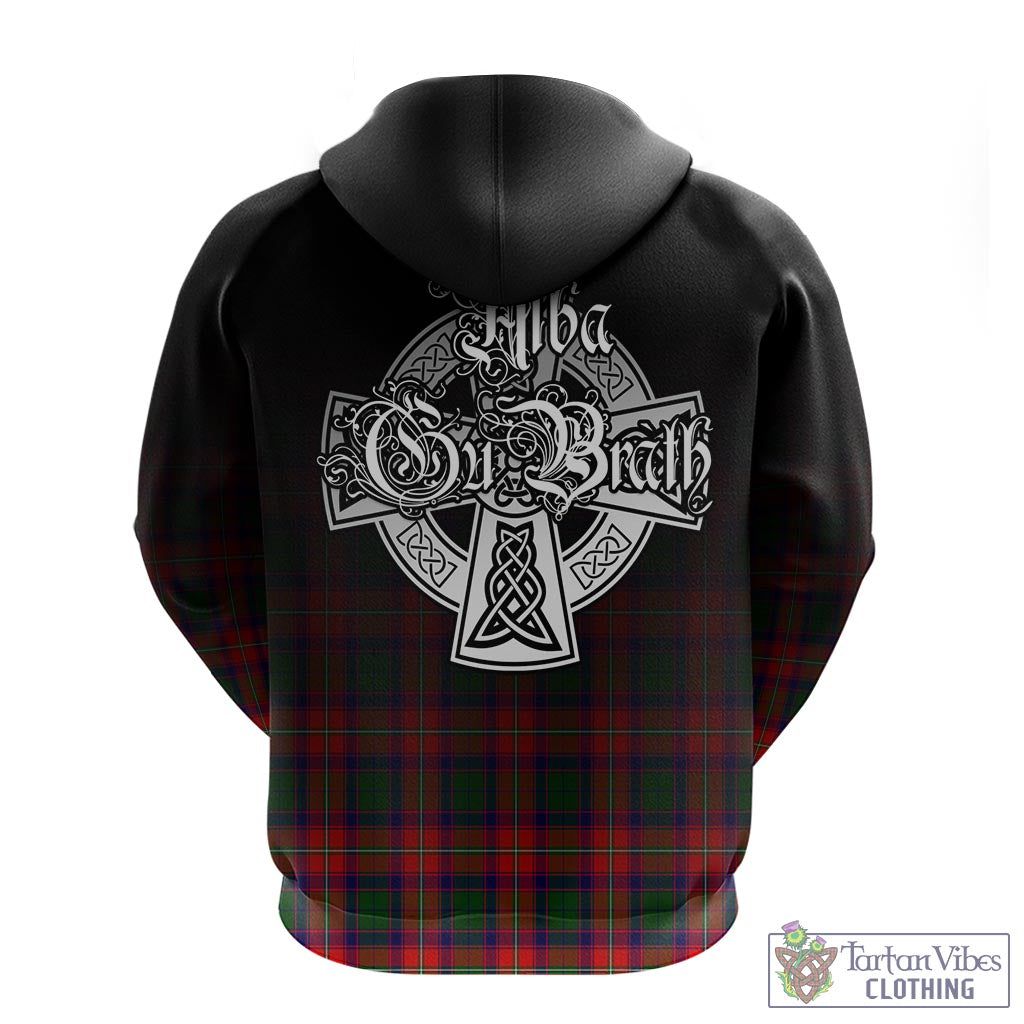 Wauchope Tartan Hoodie Featuring Alba Gu Brath Family Crest Celtic Inspired - Tartan Vibes Clothing