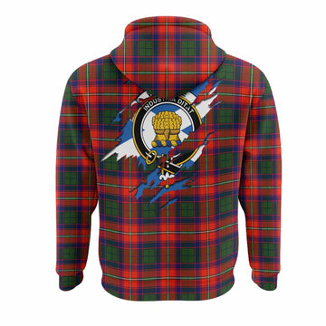 Wauchope Clan Crest In Me Tartan Hoodie Scotland Flag Style