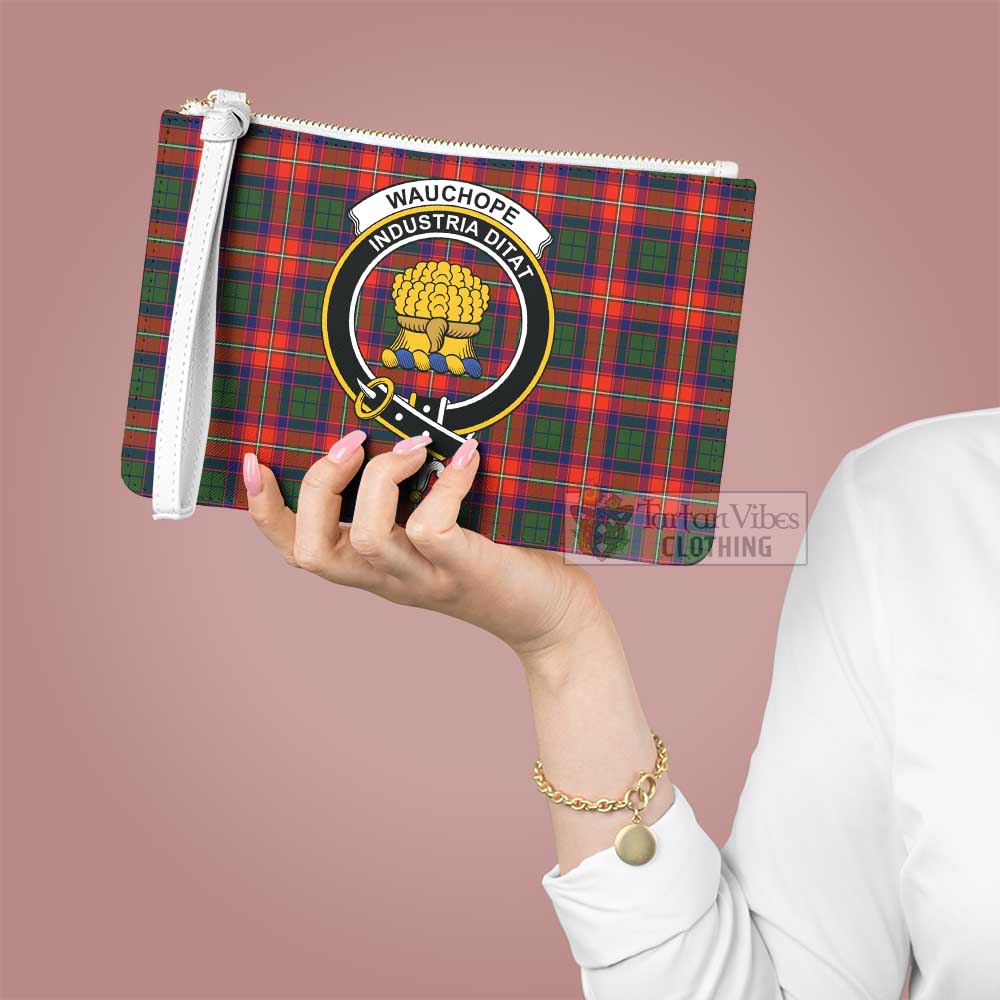 Tartan Vibes Clothing Wauchope Family Crest Tartan Clutch Bag