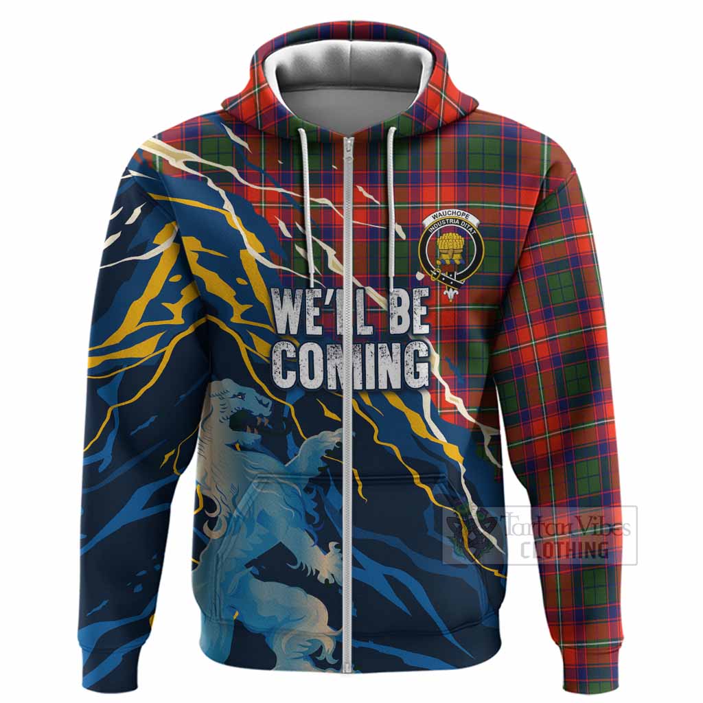Wauchope Scotland Tartan Hoodie WC2026 Football - We'll Be Coming