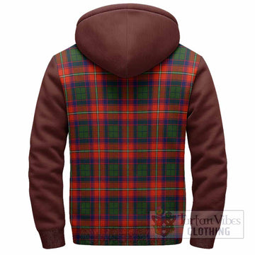 Wauchope Tartan Accent Sherpa Hoodie with Family Crest