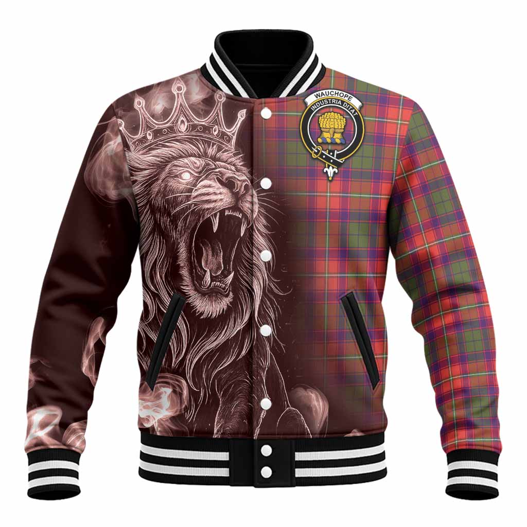 Wauchope Tartan Baseball Jacket Roaring Lion Heritage