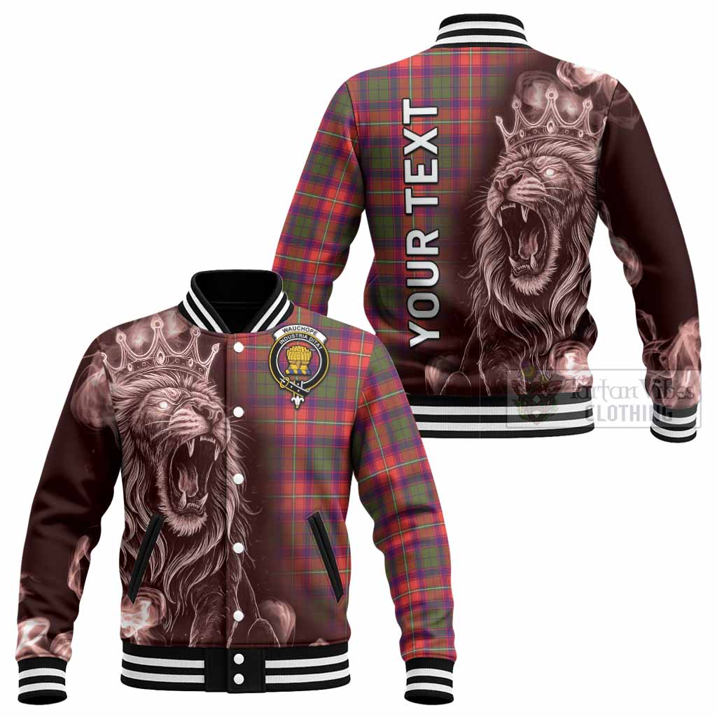 Wauchope Tartan Baseball Jacket Roaring Lion Heritage