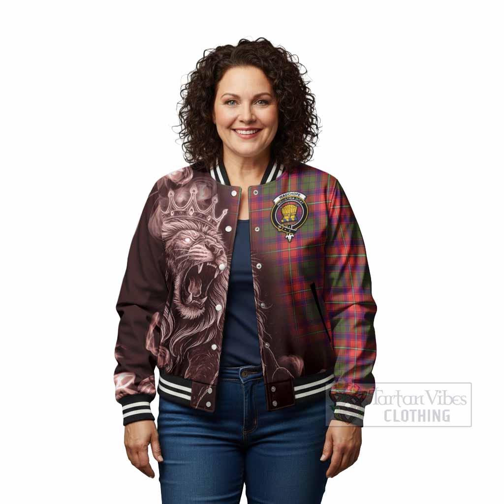 Wauchope Tartan Baseball Jacket Roaring Lion Heritage