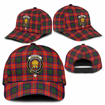 Wauchope Tartan Classic Cap with Family Crest