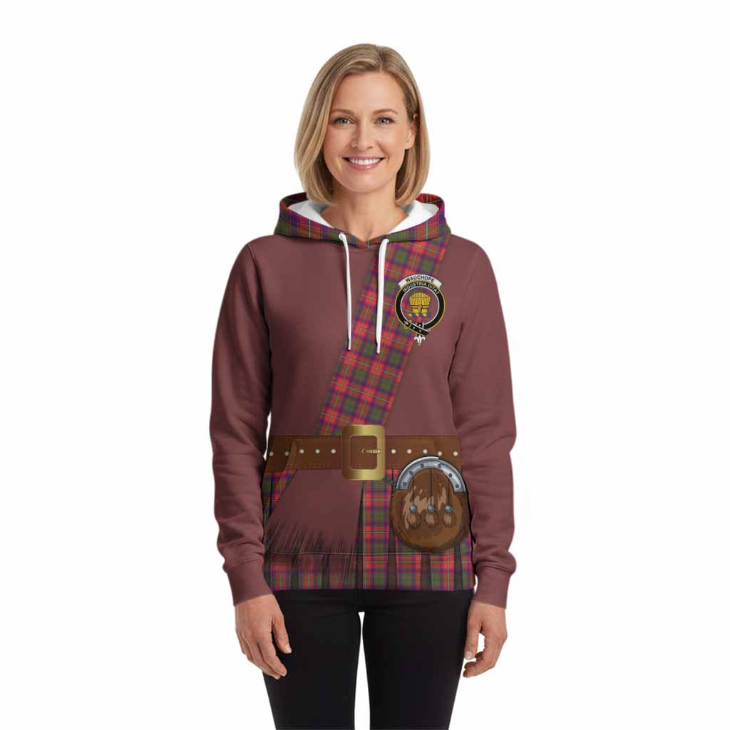 Wauchope Tartan Crest Hoodie Kilt Costume Style