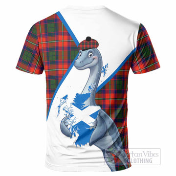 Wauchope Tartan Crest Loch Ness Monster T-Shirt Nessie Scottish Map Tha Gradh Agam Air Alba