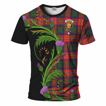 Wauchope Tartan Crest T-Shirt Scottish Thistle Pride Heritage Art
