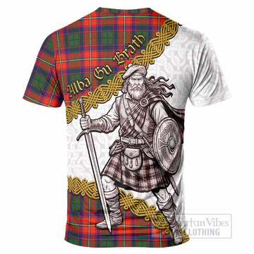 Wauchope Tartan Family Crest T-Shirt Scottish Highland Warrior Celtic Alba Gu Brath