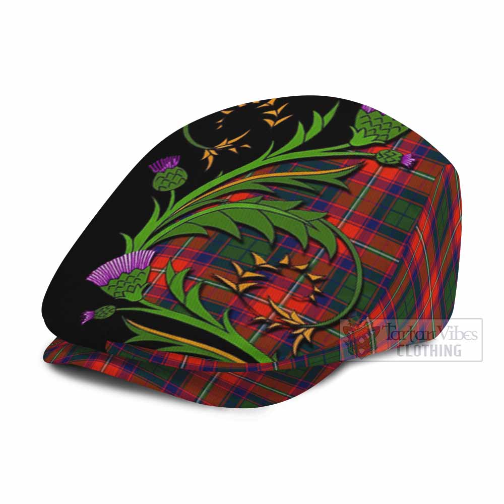 Wauchope Tartan Flat Cap, Jeff Cap Scottish Thistle Pride Heritage Art