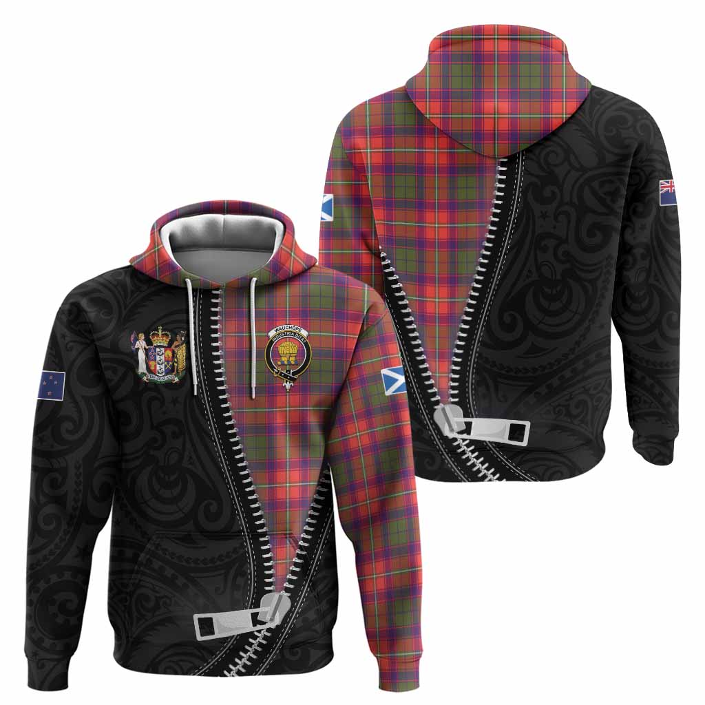 Wauchope Tartan Hoodie New Zealand Pattern Unique Zipper Stylized
