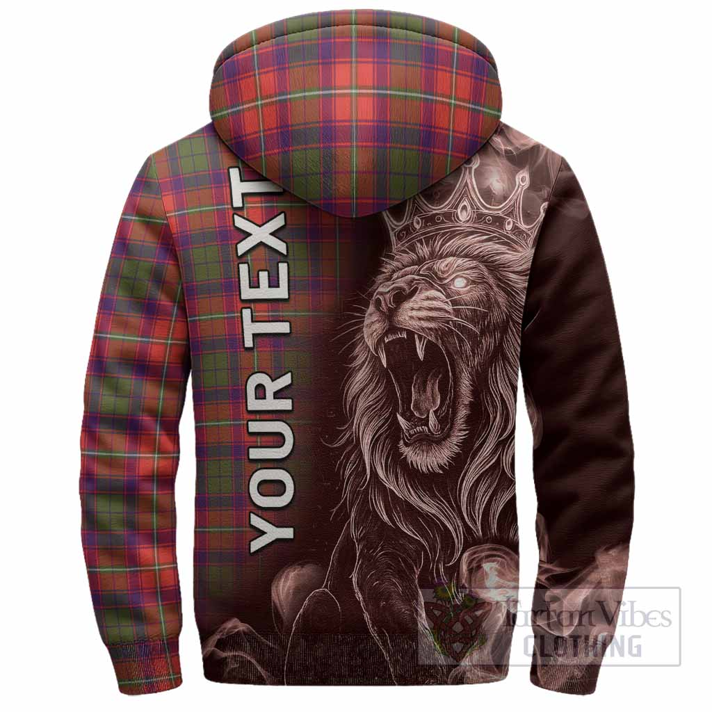 Wauchope Tartan Sherpa Hoodie Roaring Lion Heritage