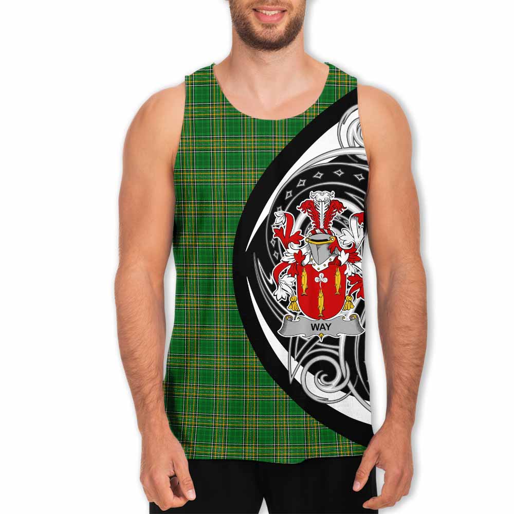 Way Irish Clan Men's Tank Top Celtic Circle Style Men - Tartan Vibes Clothing