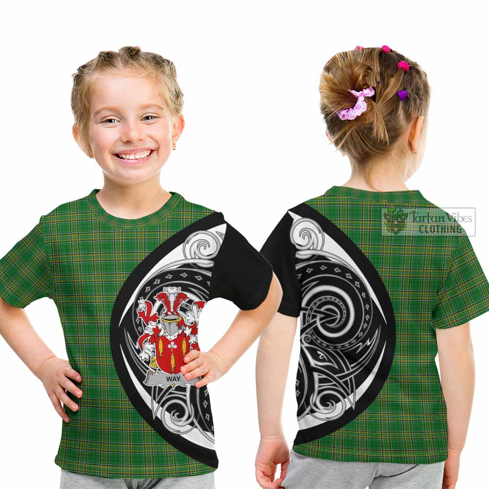 Way Irish Clan Kid T-Shirt Celtic Circle Style - Tartan Vibes Clothing