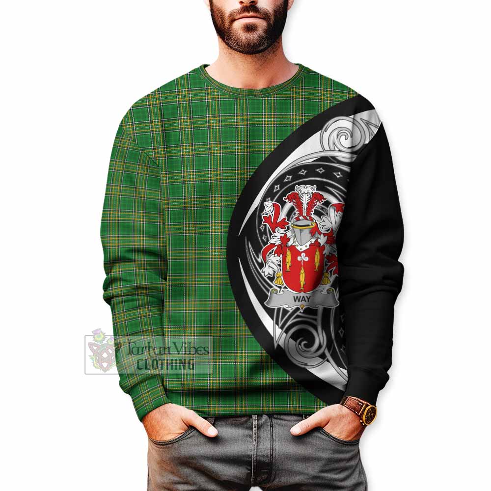 Way Irish Clan Sweatshirt Celtic Circle Style - Tartan Vibes Clothing