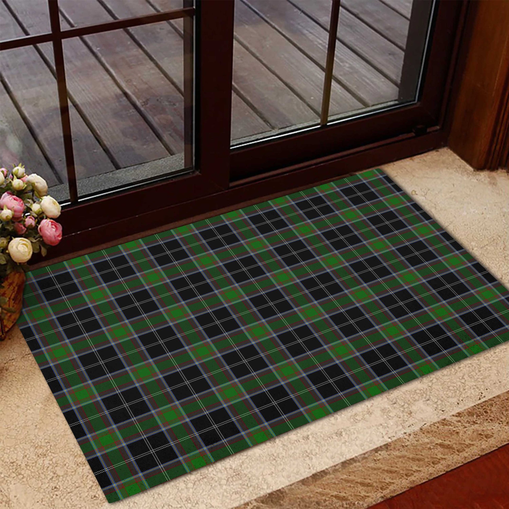 Webster Tartan Rubber Doormat L 60*90cm - Tartan Vibes Clothing