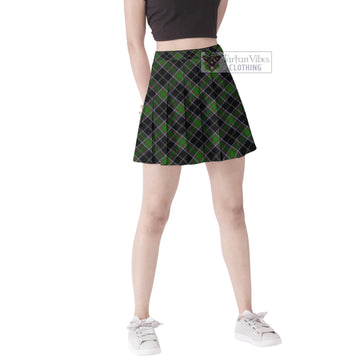 Webster Tartan Women's Plated Mini Skirt