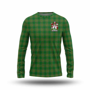Webster Irish Clan Tartan Long Sleeve T-Shirt with Coat of Arms Unisex - Tartan Vibes Clothing