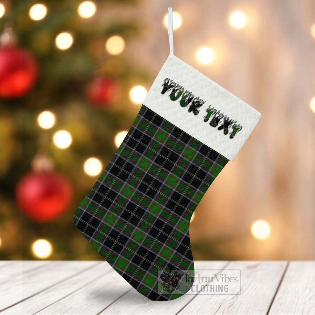 Webster Tartan Christmas Stocking with Personalized Text - Tartan Vibes Clothing