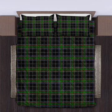 Webster Tartan Quilt Bed Set King - Tartan Vibes Clothing