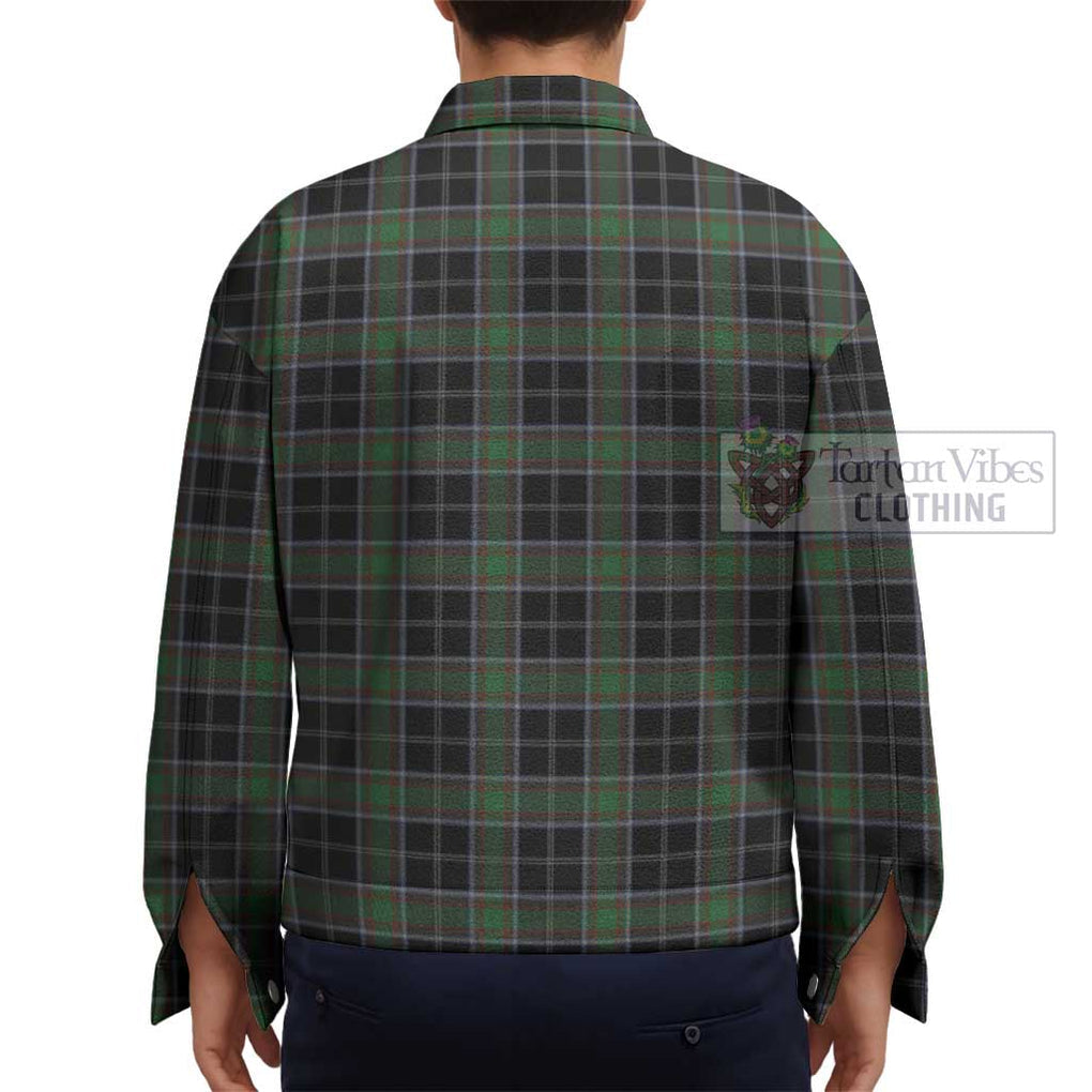 Webster Tartan Unisex Lapel Cotton Jacket - Tartan Vibes Clothing