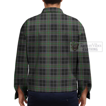 Webster Tartan Unisex Lapel Cotton Jacket - Tartan Vibes Clothing