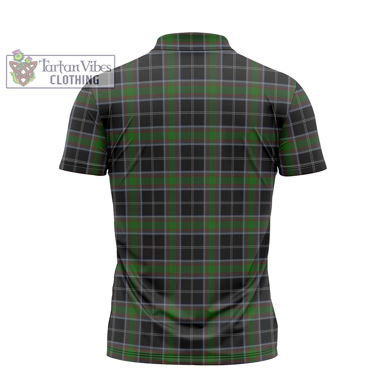 Webster Tartan Zipper Polo Shirt - Tartan Vibes Clothing