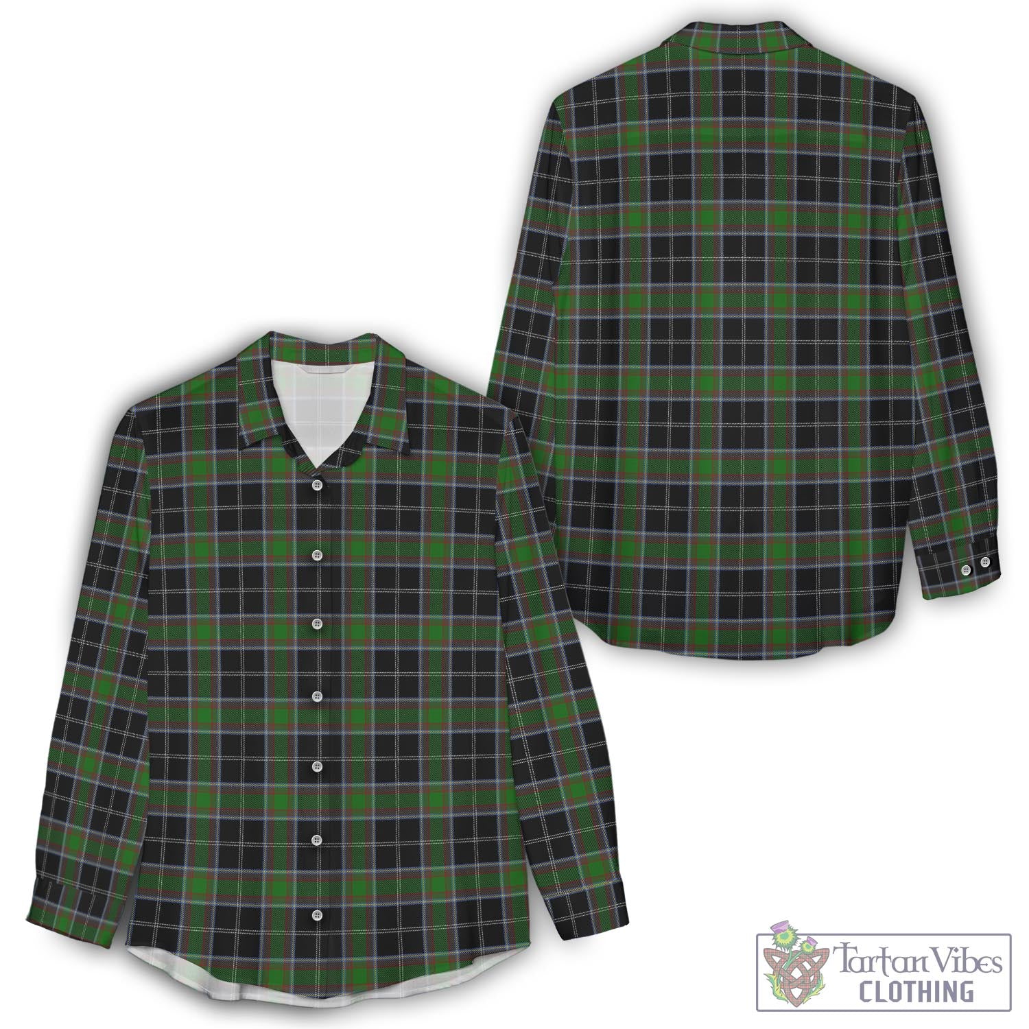 Webster Tartan Women's Casual Shirt - Tartan Vibes Clothing