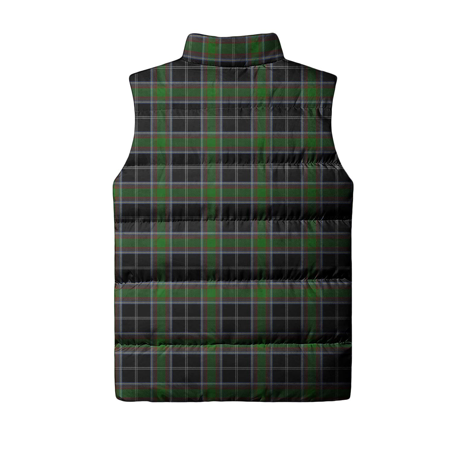 Webster Tartan Sleeveless Puffer Jacket Unisex L - Tartan Vibes Clothing