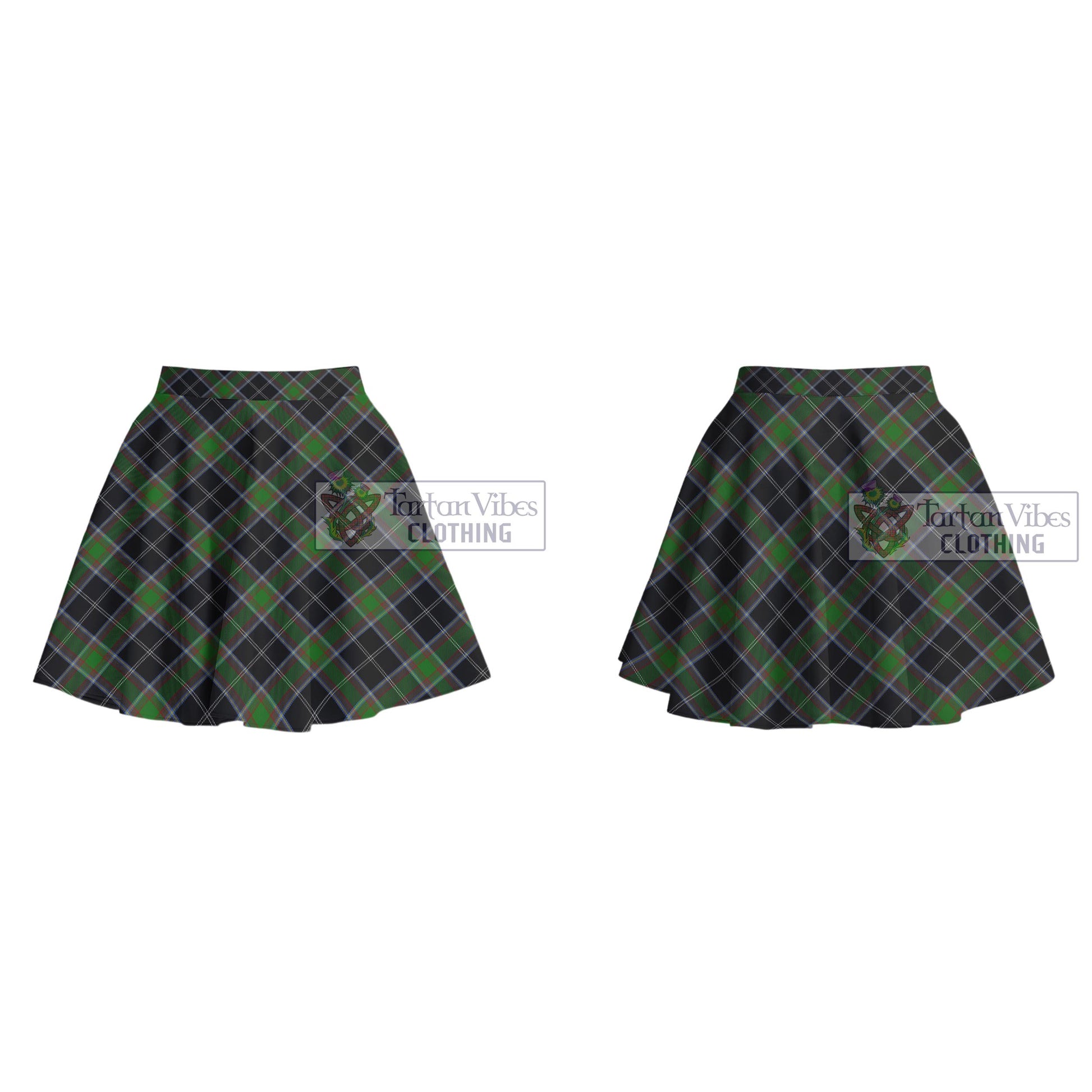 Tartan Vibes Clothing Webster Tartan Women's Plated Mini Skirt