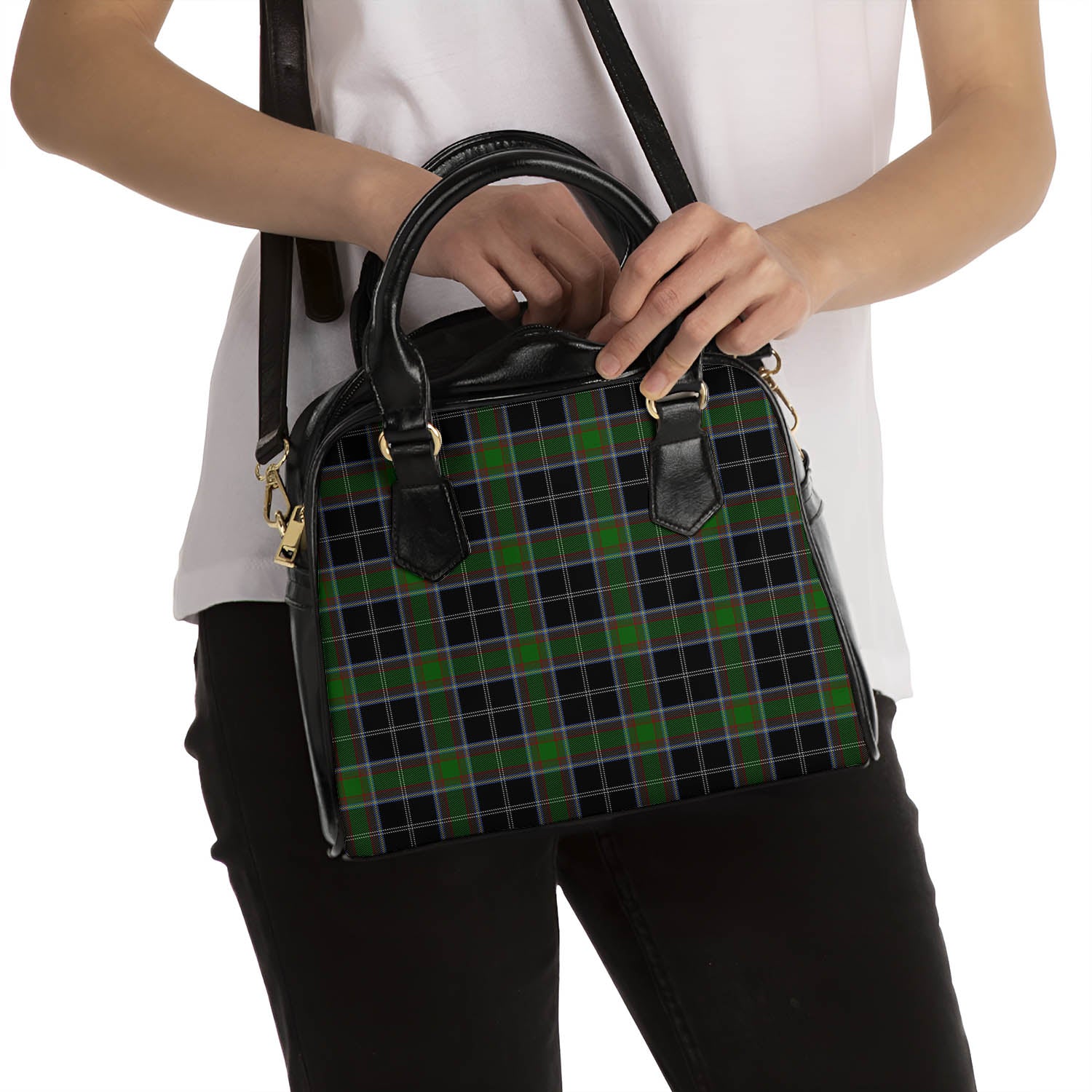 Webster Tartan Shoulder Handbags - Tartan Vibes Clothing