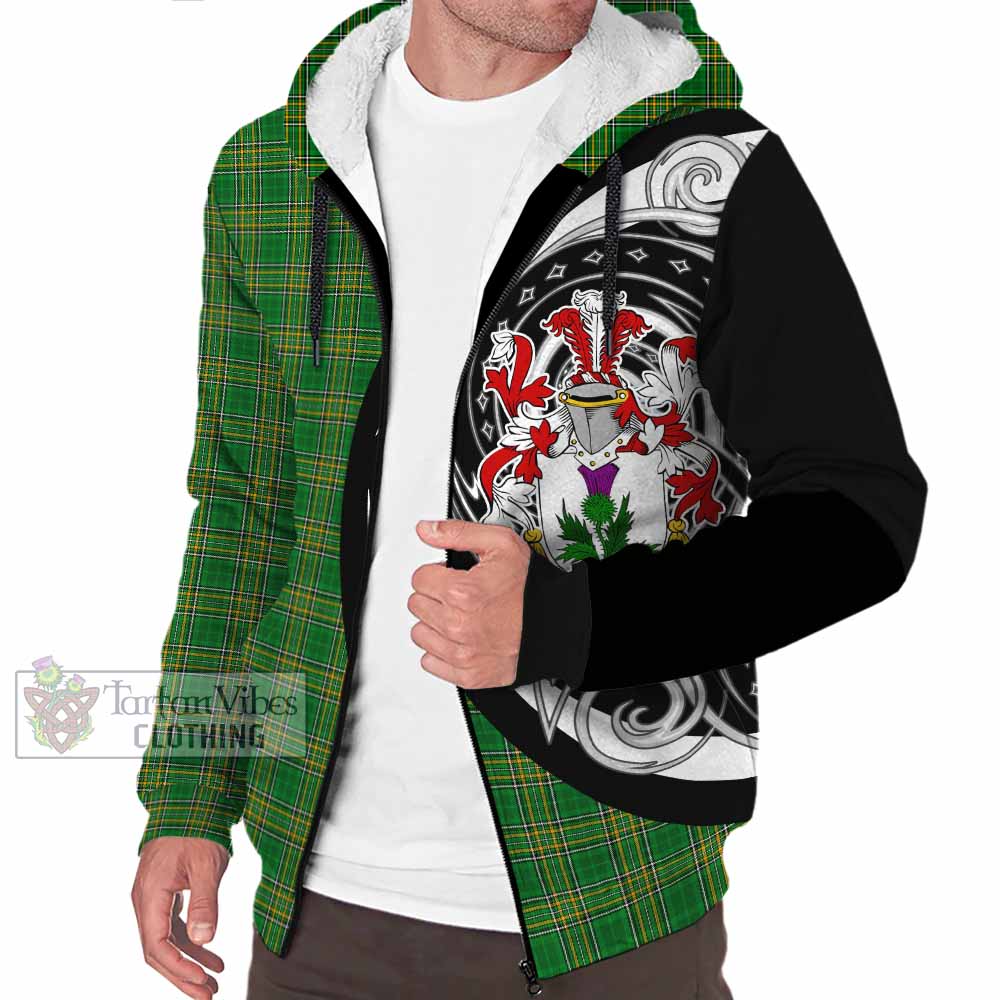 Webster Irish Clan Sherpa Hoodie Celtic Circle Style - Tartan Vibes Clothing