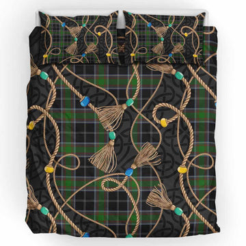 Webster Scottish Tartan Twisted Ropes Stylized Bedding Set