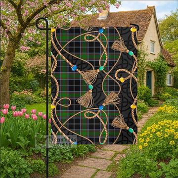 Webster Scottish Tartan Twisted Ropes Stylized Garden Flag - Tartan Vibes Clothing
