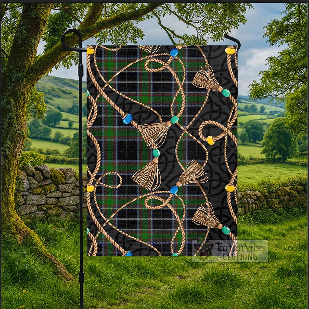 Webster Scottish Tartan Twisted Ropes Stylized Garden Flag - Tartan Vibes Clothing