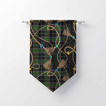 Webster Scottish Tartan Twisted Ropes Stylized Gonfalon