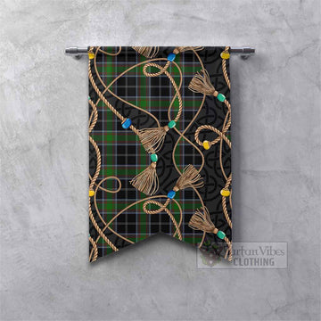 Webster Scottish Tartan Twisted Ropes Stylized Gonfalon