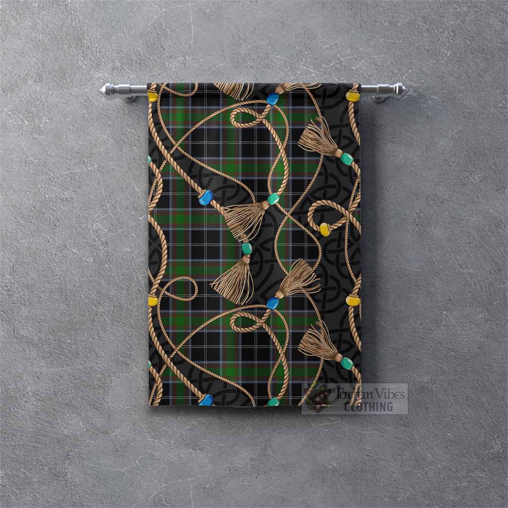 Webster Scottish Tartan Twisted Ropes Stylized Gonfalon