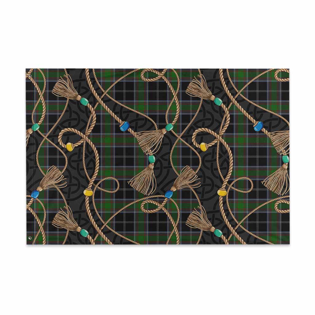 Webster Scottish Tartan Twisted Ropes Stylized House Flag 48*72 inch (120*180 cm) - Tartan Vibes Clothing