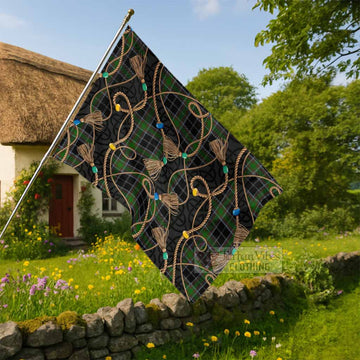 Webster Scottish Tartan Twisted Ropes Stylized House Flag - Tartan Vibes Clothing