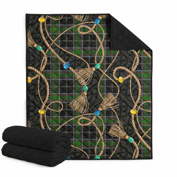 Webster Scottish Tartan Twisted Ropes Stylized Premium Quilt