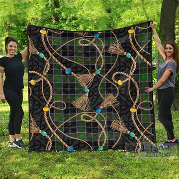 Webster Scottish Tartan Twisted Ropes Stylized Premium Quilt