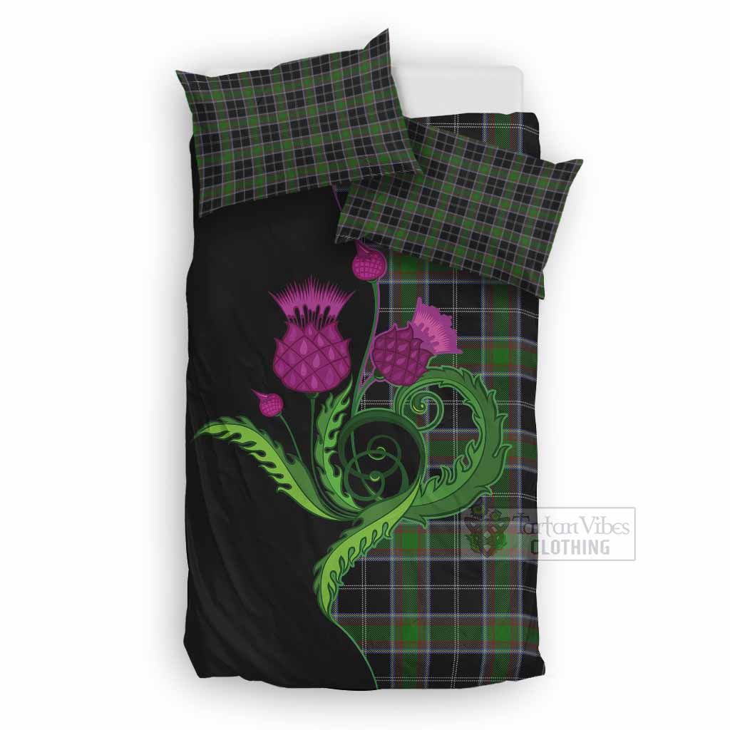 Webster Tartan Bedding Set Traditional Scottish Thistle UK Bedding Set UK Double 79*79 inch - Tartan Vibes Clothing