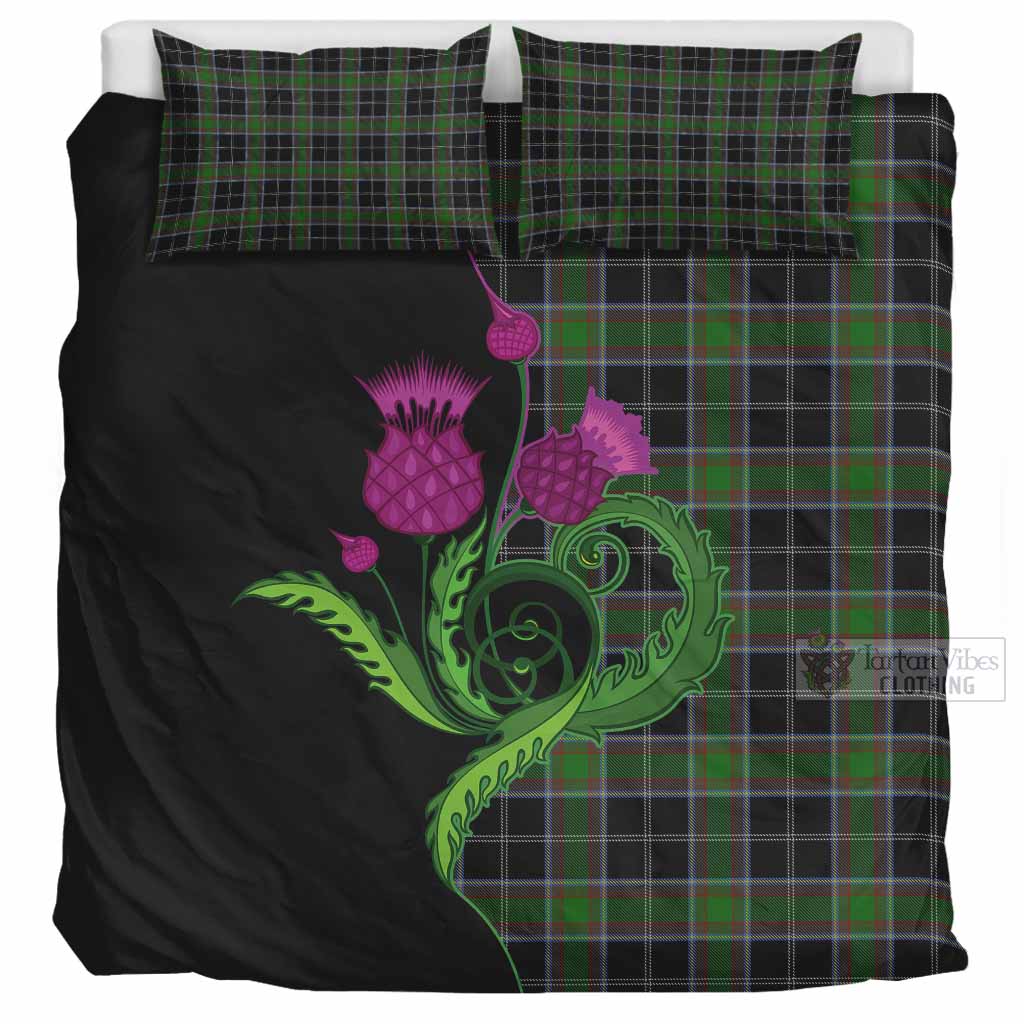 Webster Tartan Bedding Set Traditional Scottish Thistle UK Bedding Set UK Super King 104*94 inch - Tartan Vibes Clothing