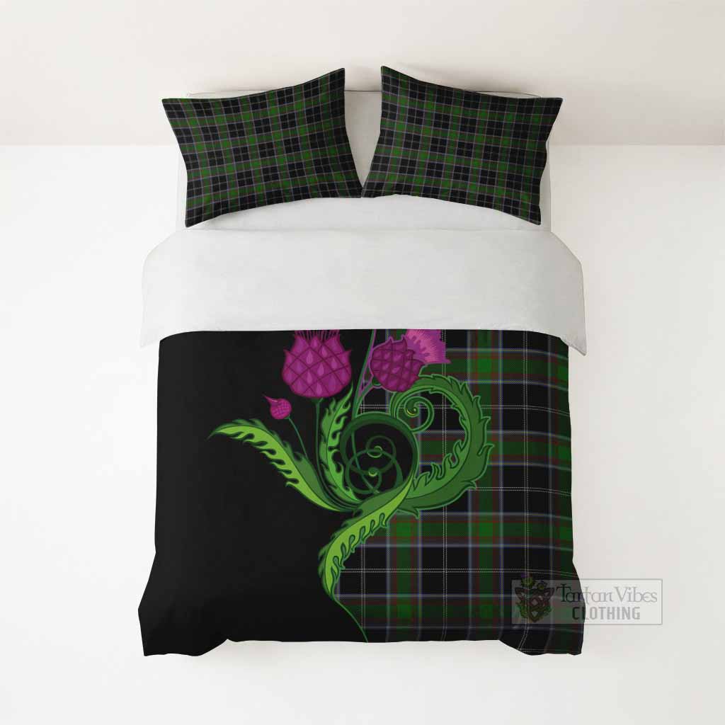 Webster Tartan Bedding Set Traditional Scottish Thistle - Tartan Vibes Clothing